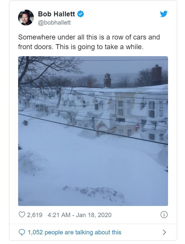 纽芬兰积雪2米厚,多伦多的雪不算什么