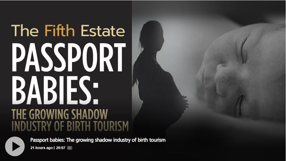 前往加拿大生孩子拿加国国籍的中国妇女使加国卫生保健系统紧张 引人反感