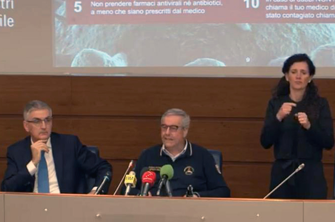 意大利24小时新增238例新冠肺炎病例 累计确诊888例