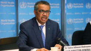 世卫总干事谭德塞回应特朗普批评 警告疫情最严重局面未至