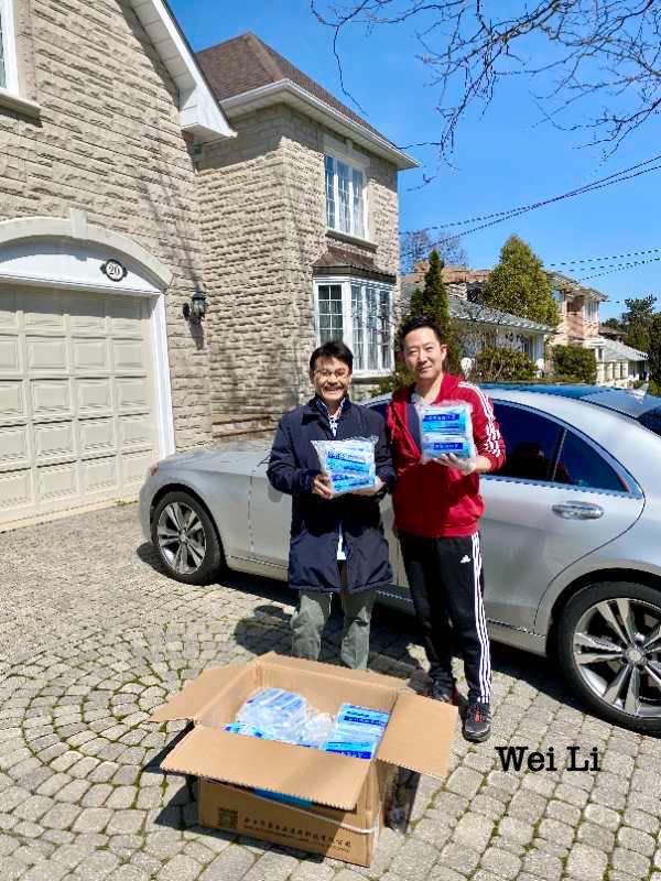 齊抗疫情、愛心不停!萬錦市議員何胡景在過去數星期不斷聯络各社區領袖及呼籲朋友伸出援手