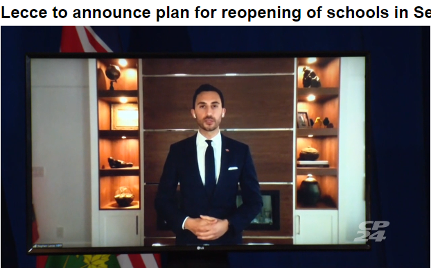 安省今秋开学每班15人!隔天隔周上课不戴口罩