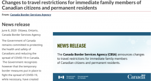 解析加拿大移民局新的入境政策,留学生陪读家长们可否入境?