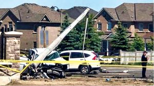 BRAMPTON市发生重大交通肇事,4车相撞 一家4母女死亡 多人受伤