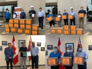 加拿大福建社团联合总会再捐赠两批医用物资