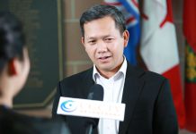 柬埔寨首相洪森计划将权力过渡给儿子洪马内