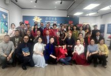 丹青供养-李巍松工笔重彩作品加拿大首展在雁鸣美术馆隆重开幕