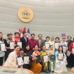 庆祝万锦第一个传统中国文化月—【万锦市传统中国服饰秀】在市政府大楼井喷火爆