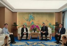 罗照辉署长会见候任世界银行常务副行长兼首席行政官张文才