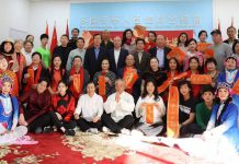 加拿大中国专业妇女协会举办新年联欢会