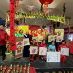 茶韵舞姿书画秀,蛇年迎春联谊会展现华人风采