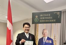 实至名归!万锦市区域议员何胡景荣获查尔斯三世国王加冕勋章