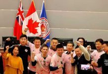 多伦多“万锦老男孩足球队”誓师出征