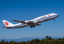 中国国际航空公司(Air China)多伦多-北京直飞航班5月20日首航