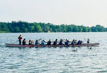 华文媒体人零基础龙舟体验湖畔开桨,爱融社联手CIBC预告2025社区义诊盛会