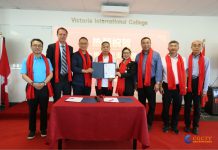 加拿大维多利亚教育集团与中国山东高联教育集团战略合作签约仪式