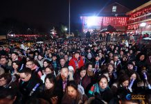 “万众同心迎马年” 湛山精舍举行除夕敲钟祈福盛典逾万民众齐聚湛山共同庆祝中国新年