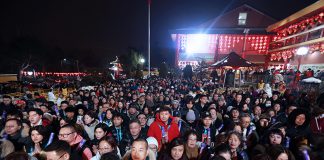 “万众同心迎马年” 湛山精舍举行除夕敲钟祈福盛典逾万民众齐聚湛山共同庆祝中国新年